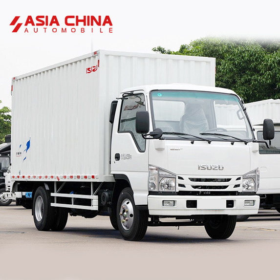 Qingling Isuzu ELF NKR 100P Van Cargo Truck with 4K Engine