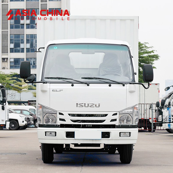 Qingling Isuzu ELF NKR 100P Van Cargo Truck with 4K Engine