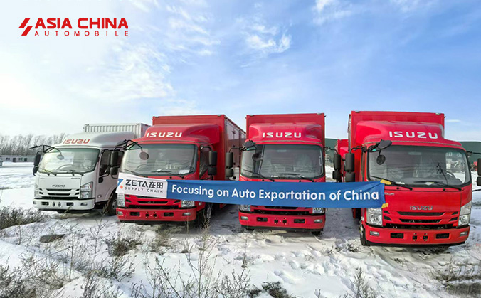 10+ Isuzu Box Trucks Successfully Delivered at Khorgos