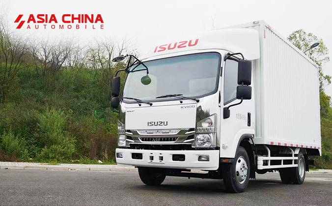 Pure Isuzu Technology at Its Best! The New KV100 Light Truck Easily Tackles Logistics Challenges